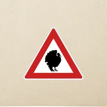 Dopravná značka - moriak