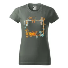 Steampunk farebná zostava