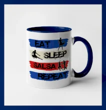 Eat sleep salsa repeat