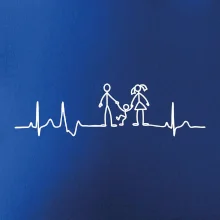 EKG rodina a jedno dieťa