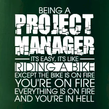 Being A Project Manager - bike