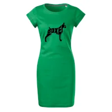 Boxer nápis v tele Boxer nápis v tele