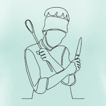 Kuchár jedným ťahom