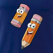 Parové tričko - Ceruzka a guma