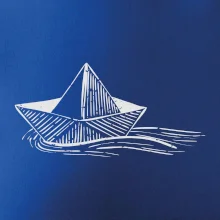 Letná romantika - papierová loďka