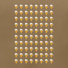 Narodeniny - 80x pivo