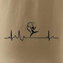 EKG moderná gymnastika stuha