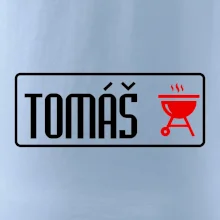 Tričko na grilovanie s vlastným menom