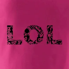 LOL nápis LOL nápis