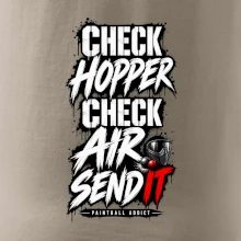 Kontrola zásobníka – Check Hopper Air paintball