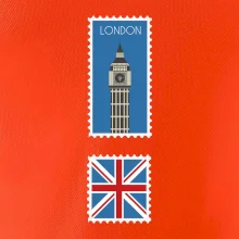 Londýn známka farebná