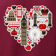 Britské srdce - objekty