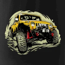 Žltý offroad s navijakom