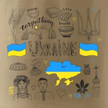 Ukrajina folklór - kreslené obrázky