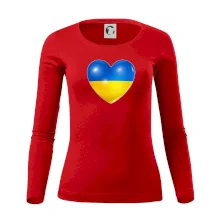 Ukrajina srdce vlajka Ukrajina srdce vlajka