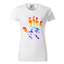 LGBT hand print