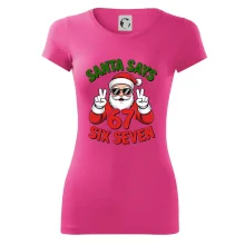 Santa says 67
