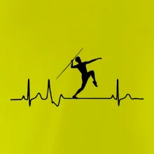 EKG hod oštepom muž