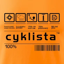 Čiarový kód - cyklista