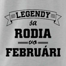 Legendy sa rodia vo februári