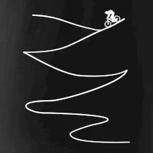 Cyklo zjazd z kopca Cyklo zjazd z kopca