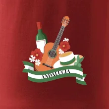 Andalucia gitara a stuha