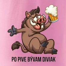 Po pive bývam diviak