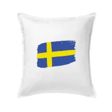 Švédsko vlajka štetkou