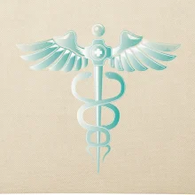 Hrdinovia zdravotníctva - logo (Pecka design)