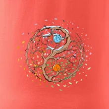 Yin & Yang strom - zima, leto Yin & Yang strom - zima, leto