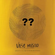 Vaše miesto - vrstevnice v kruhu