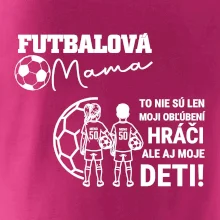 Futbalová mama - syn a dcéra (vaše meno a číslo)