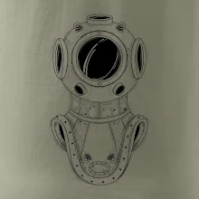 Potápač - helma stará