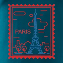 Paríž známka jednoduchá Paríž známka jednoduchá