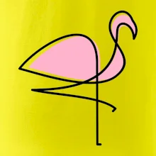 Plameniak na chudenej nohe