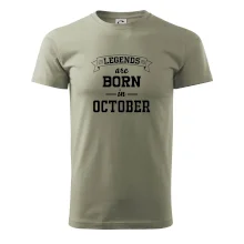 Legends are born in October Legends are born in October