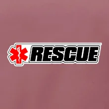 Záchranár rescue kríž červený Záchranár rescue kríž červený