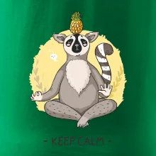 Yoga - keep calm kreslený
