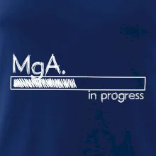 In progress titul MgA. magister / magistra umenia