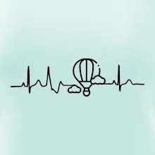 EKG lietanie balónom