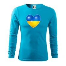 Ukrajina srdce vlajka Ukrajina srdce vlajka