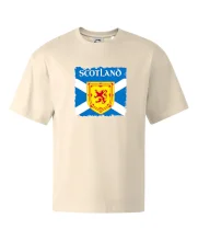 Škótska vlajka s erbom leva