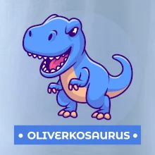 Dinosaurie mená - modrý dinosaurus