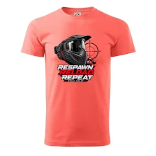 Paintballová maska – Respawn, Reload, Repeat