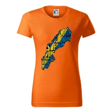 Mapy - názvy miest - Švédsko