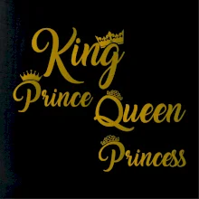 King Queen Rodinná zlatá