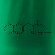 Molekulárna štruktúra MDMA Extáza