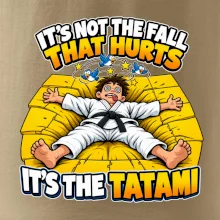 Pád bolí tatami judo