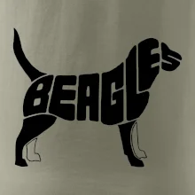 Bígl - nápis v tele Bígl - nápis v tele