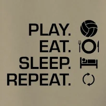 Play Eat Sleep Repeat volejbal